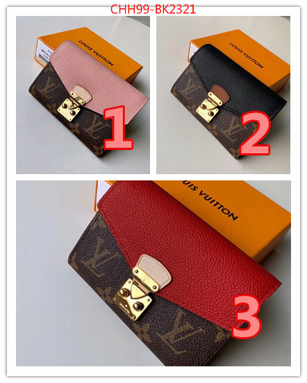 LV Bags(TOP)-Wallet,ID: BK2321,$:99USD