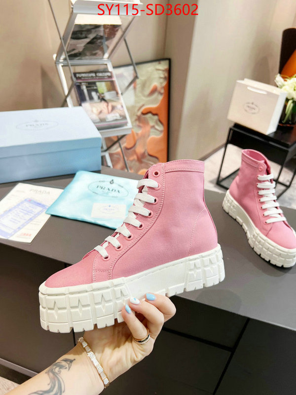 Women Shoes-Prada,best quality fake , ID: SD3602,$: 115USD