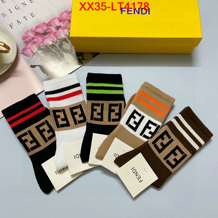 Sock-Fendi,aaaaa , ID: LT4178,$: 35USD