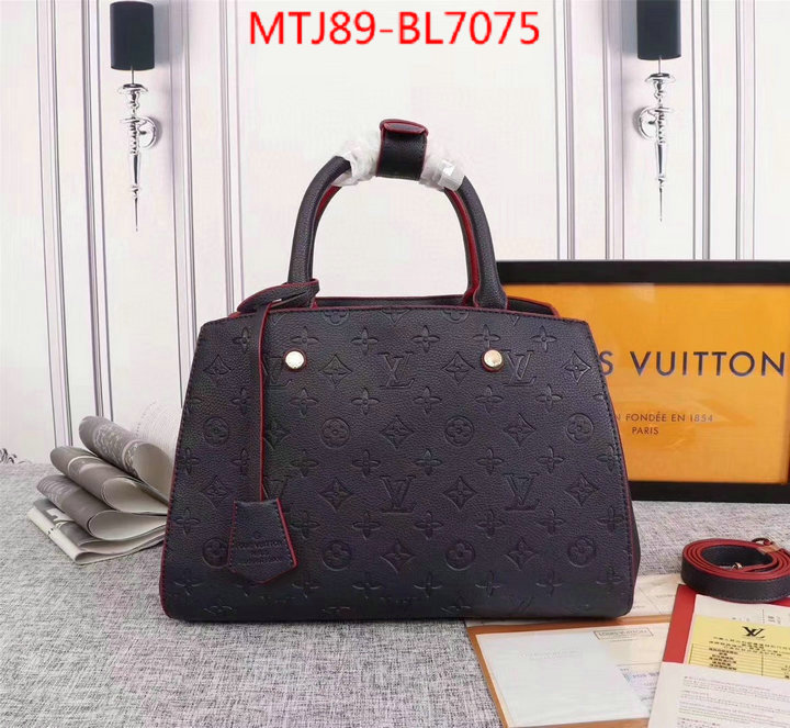 LV Bags(4A)-Handbag Collection-,ID: BL7075,$: 89USD