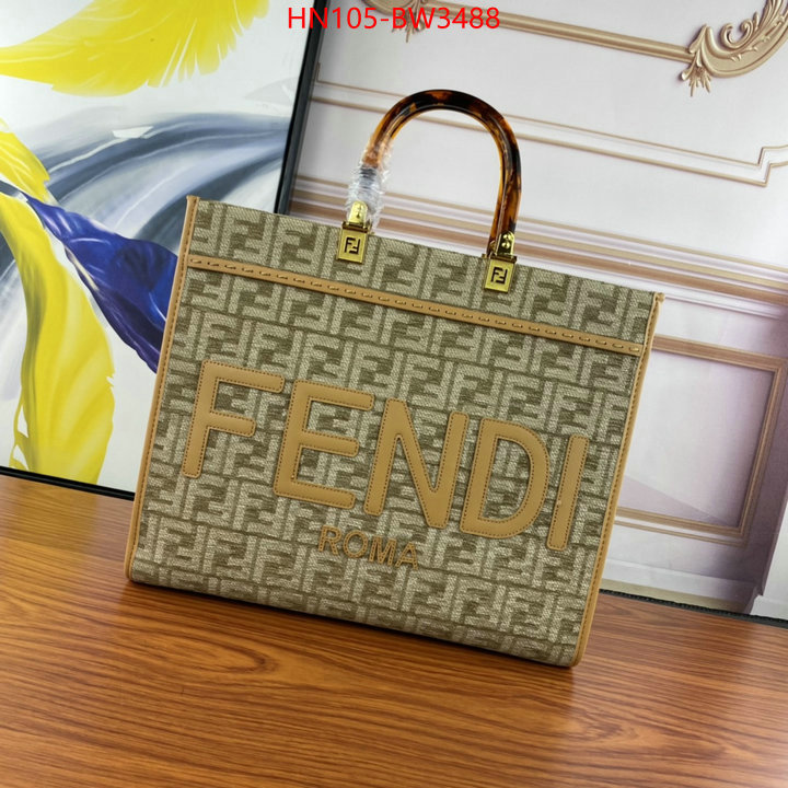 Fendi Bags(4A)-Sunshine-,replica 1:1 high quality ,ID: BW3488,$: 105USD