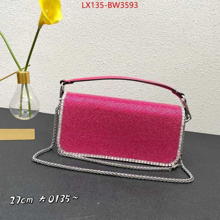 Valentino Bags(4A)-LOC-V Logo ,best designer replica ,ID: BW3593,$: 135USD