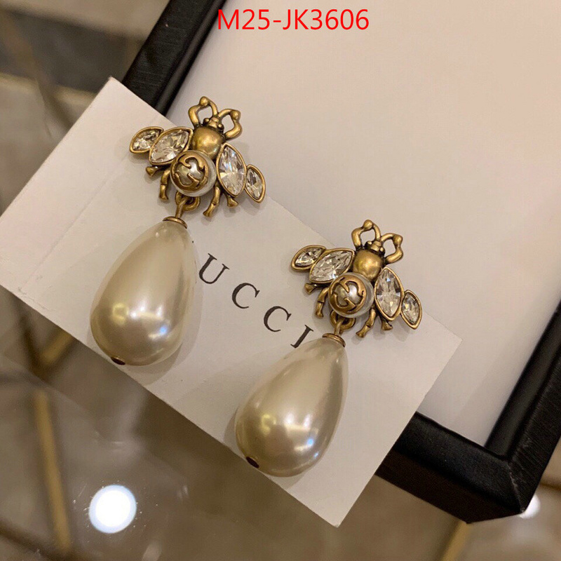 Jewelry-Gucci, ID: JK3606 ,replica every designer,$:25USD