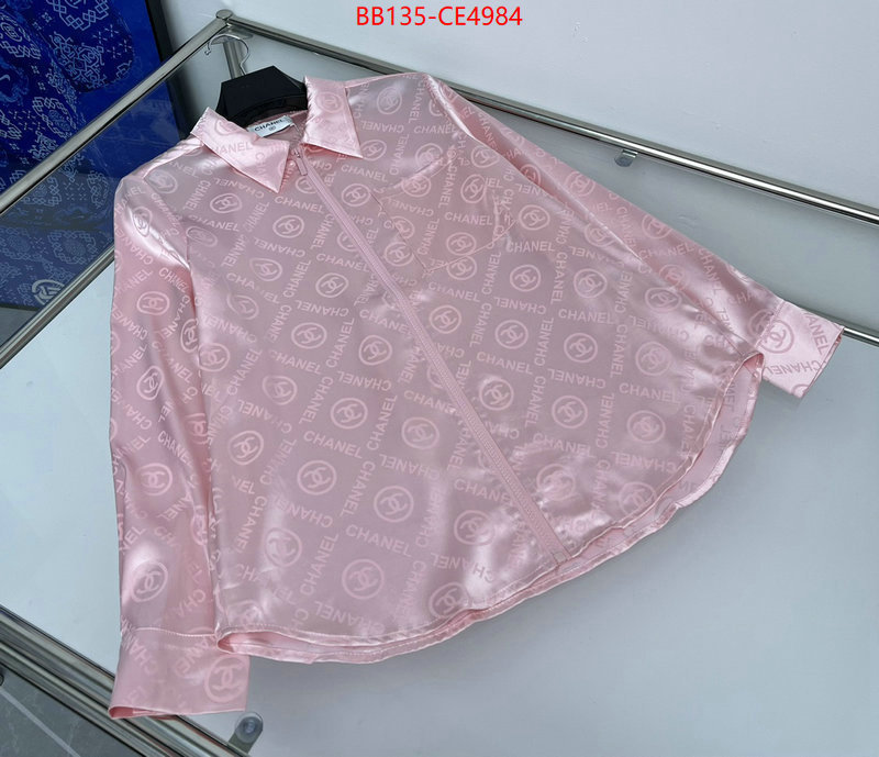 Clothing-Chanel,counter quality , ID: CE4984,$: 135USD