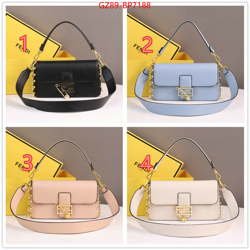 Fendi Bags(4A)-Baguette-,perfect replica ,ID: BP7188,$: 89USD