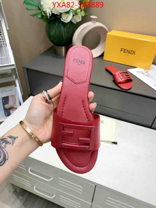 Women Shoes-Fendi,replica shop , ID: SA5889,$: 82USD