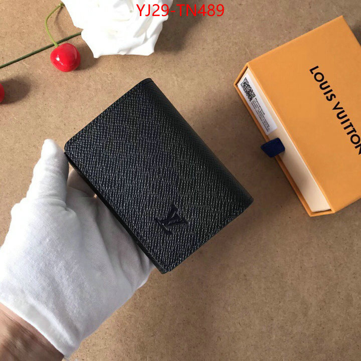 LV Bags(4A)-Wallet,ID: TN489,$: 29USD