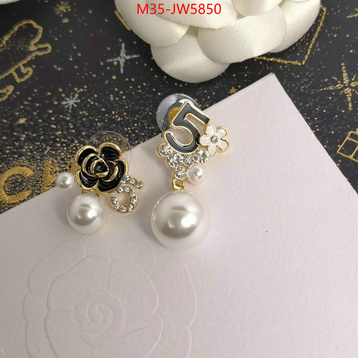 Jewelry-Chanel,the top ultimate knockoff , ID: JW5850,$: 35USD