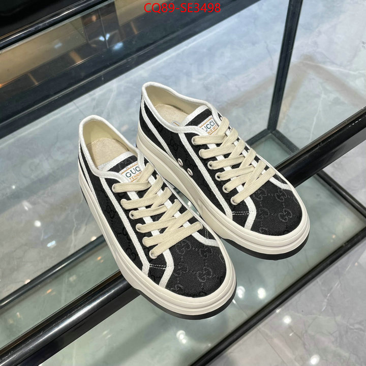 Women Shoes-Gucci,fake aaaaa , ID: SE3498,$: 89USD