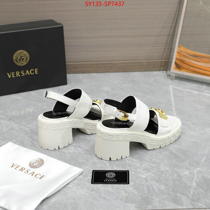 Women Shoes-Versace,fake designer , ID: SP7437,$: 135USD