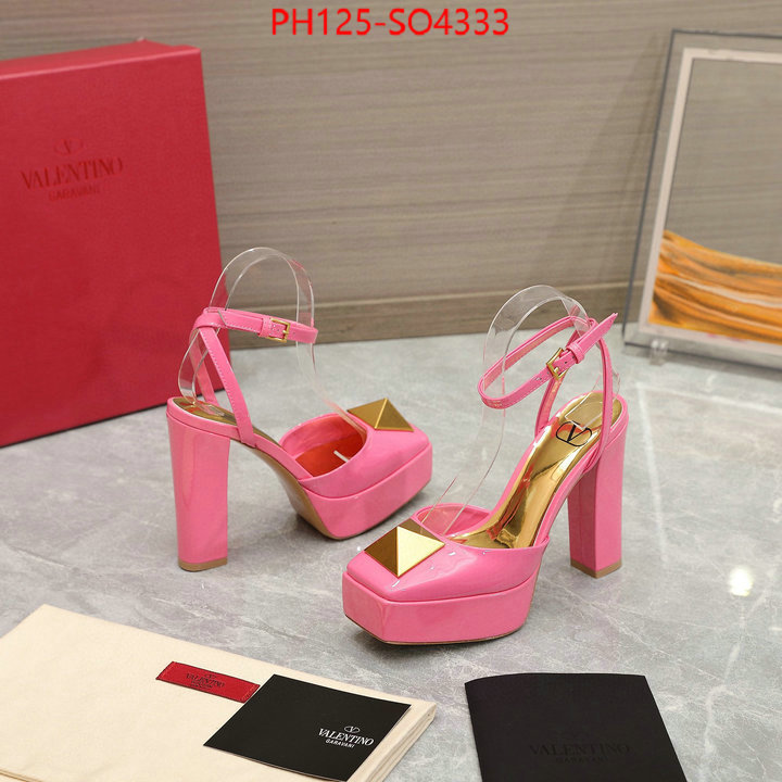 Women Shoes-Valentino,what's the best to buy replica , ID: SO4333,$: 125USD