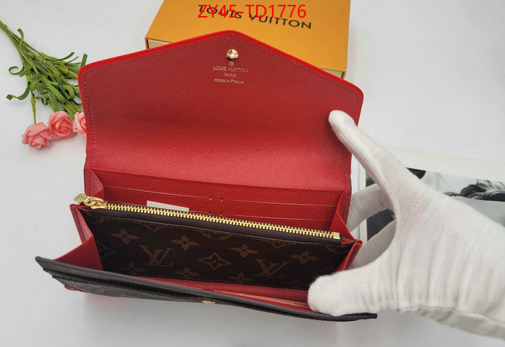 LV Bags(4A)-Wallet,ID: TD1776,$: 45USD