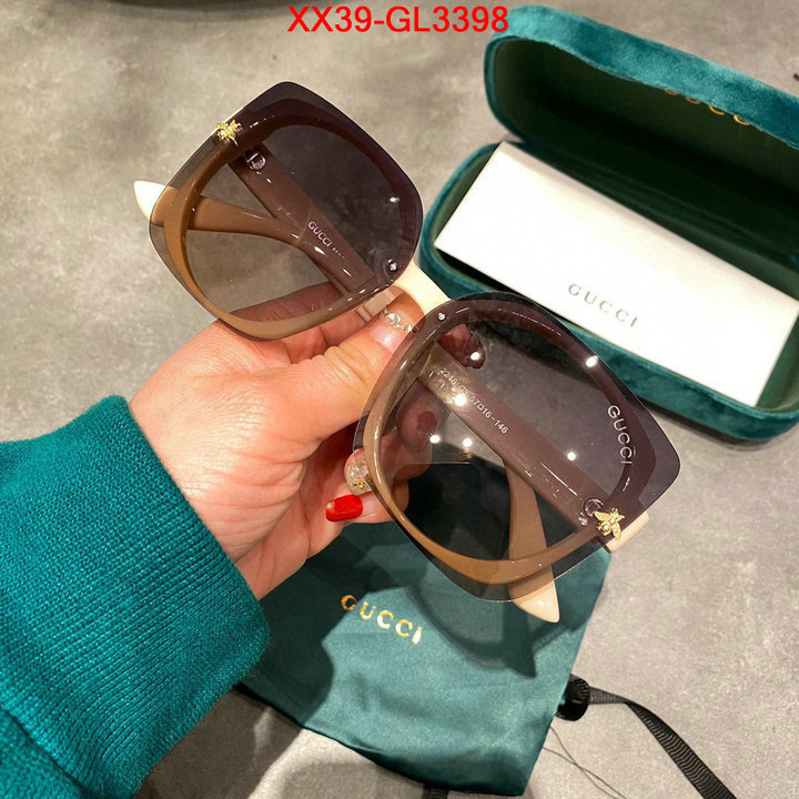 Glasses-Gucci,best quality designer , ID: GL3398,$: 39USD