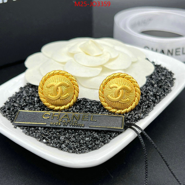 Jewelry-Chanel,replicas , ID: JO3359,$: 25USD