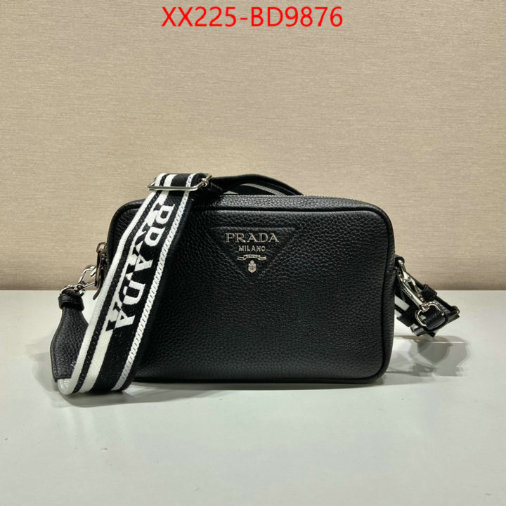 Prada Bags(TOP)-Diagonal-,ID: BD9876,$: 225USD