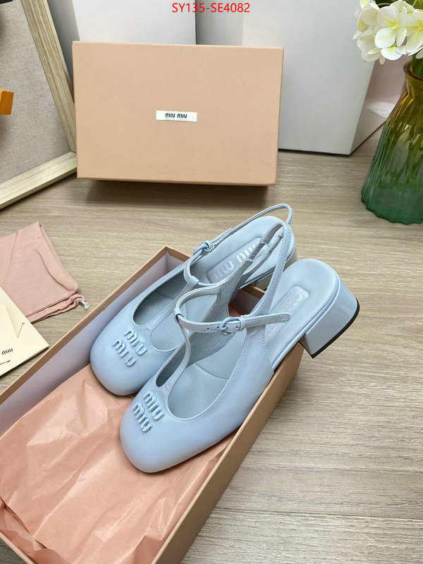 Women Shoes-Miu Miu,shop the best high quality , ID: SE4082,$: 135USD