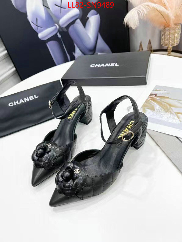 Women Shoes-Chanel,the best quality replica , ID: SN9489,$: 82USD