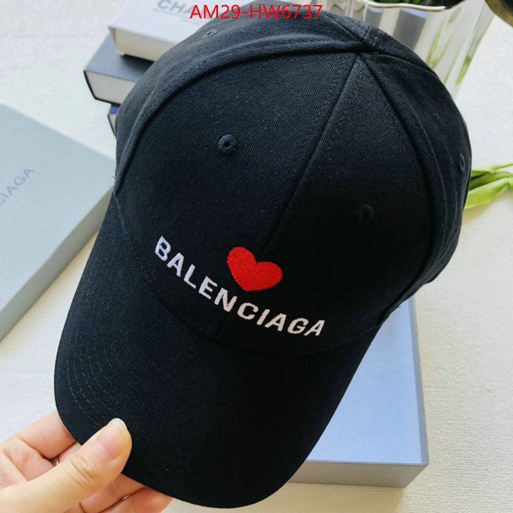 Cap (Hat)-Balenciaga,1:1 replica wholesale , ID: HW6737,$: 29USD