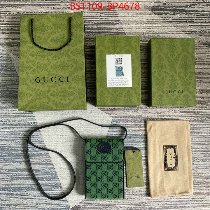 Gucci Bags(TOP)-Diagonal-,ID: BP4678,$: 109USD