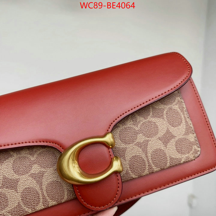 Coach Bags(4A)-Handbag-,highest quality replica ,ID: BE4064,$: 89USD