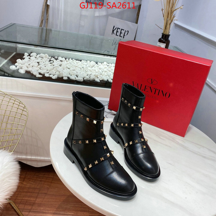 Women Shoes-Valentino,buy high quality fake , ID:SA2611,$: 119USD