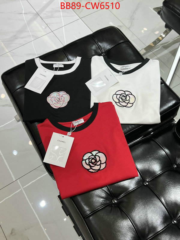 Clothing-Chanel,customize the best replica , ID: CW6510,$: 89USD