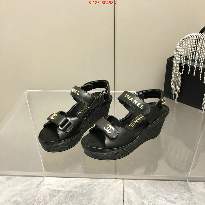 Women Shoes-Chanel,2023 luxury replicas , ID: SE4883,$: 125USD