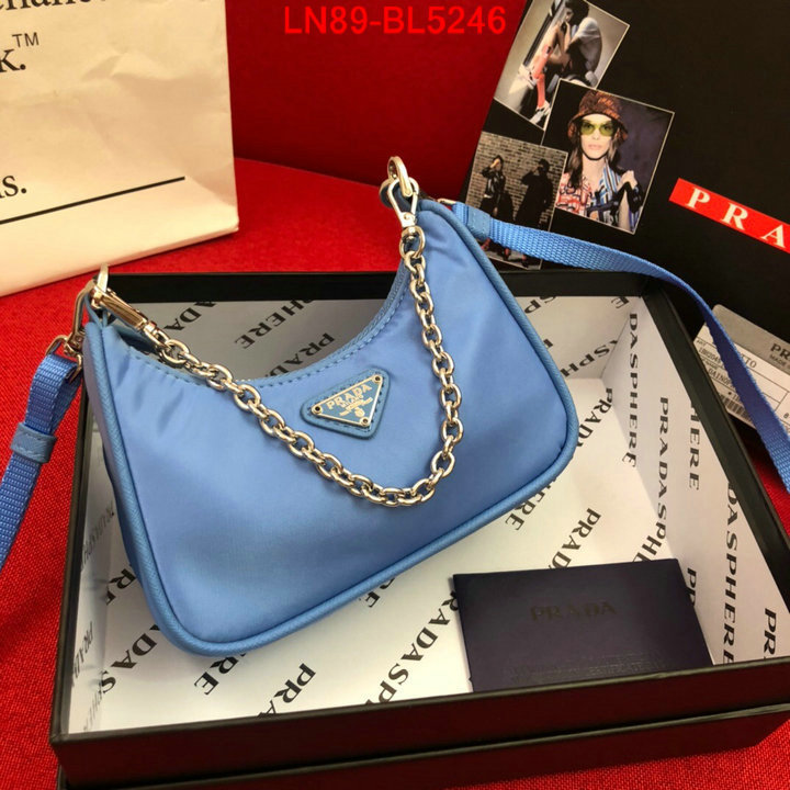 Prada Bags(4A)-Re-Edition 2000,buy first copy replica ,ID: BL5246,$: 89USD