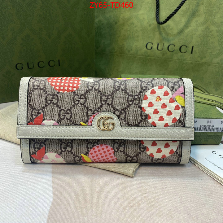 Gucci Bags(4A)-Wallet-,ID: TD460,$: 65USD
