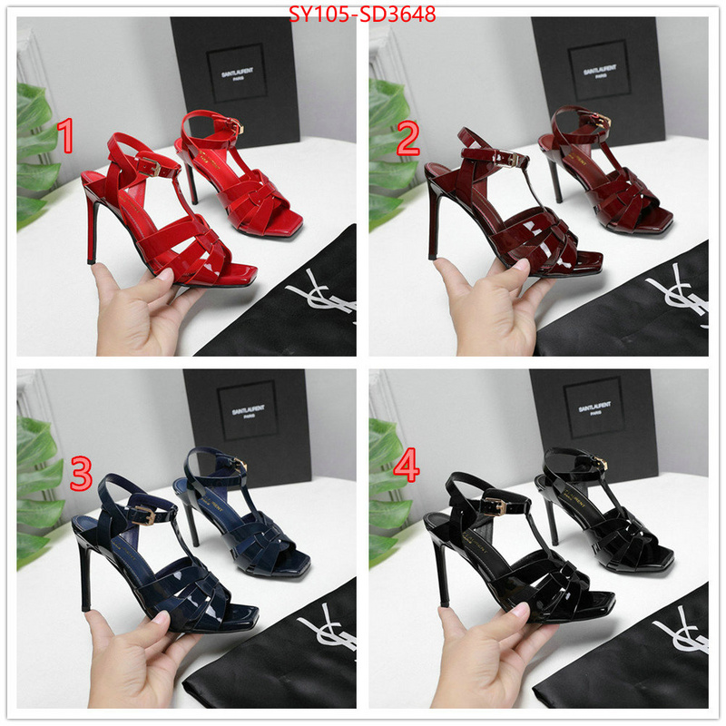 Women Shoes-YSL,highest product quality , ID: SD3648,$: 105USD