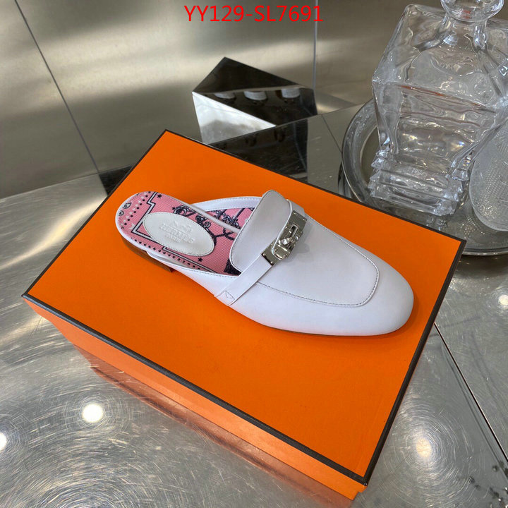 Women Shoes-Hermes,brand designer replica , ID: SL7691,$: 129USD