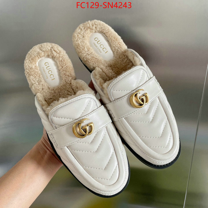 Women Shoes-Gucci,best fake , ID: SN4243,$: 129USD