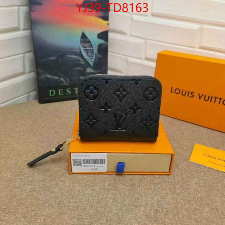 LV Bags(4A)-Wallet,is it ok to buy ,ID: TD8163,$: 39USD