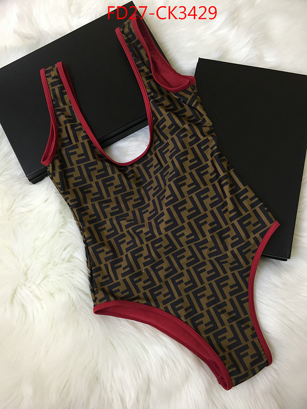 Swimsuit-Fendi,replica , ID: CK3429,$:27USD