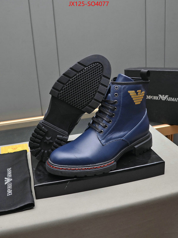 Men Shoes-Boots,buy first copy replica , ID: SO4077,$: 125USD