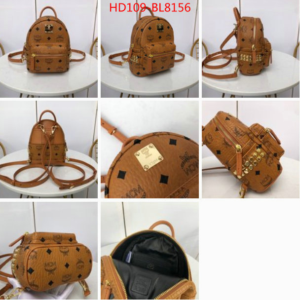 MCM Bags(TOP)-Backpack-,ID: BL8156,$: 109USD