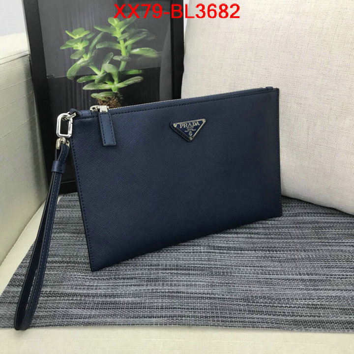 Prada Bags(TOP)-Clutch-,ID: BL3682,$: 79USD