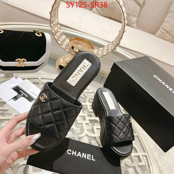 Women Shoes-Chanel,fake cheap best online , ID:SR38,$: 125USD