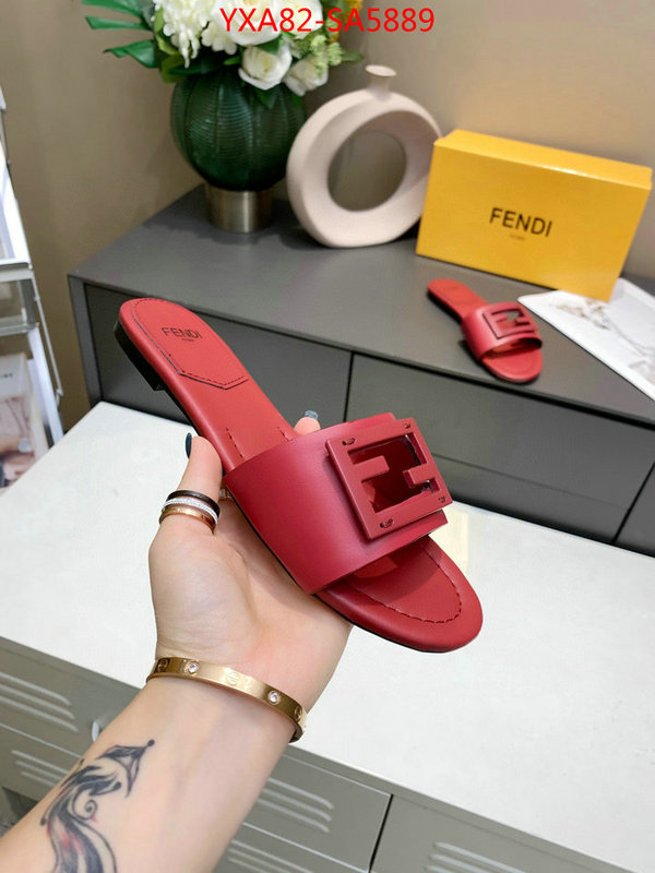 Women Shoes-Fendi,replica shop , ID: SA5889,$: 82USD