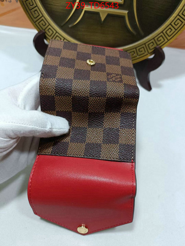 LV Bags(4A)-Wallet,new ,ID: TD6543,$: 39USD