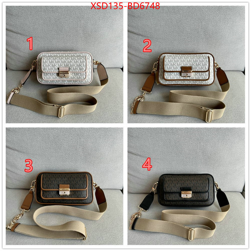 Michael Kors Bags(TOP)-Diagonal-,ID: BD6748,$: 135USD