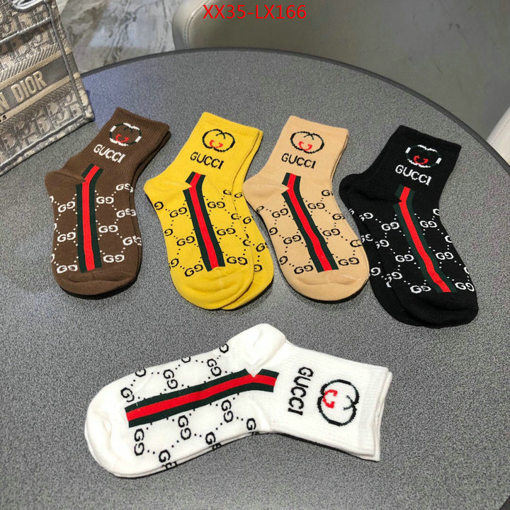 Sock-Gucci,where to buy replicas , ID: LX166,$: 35USD