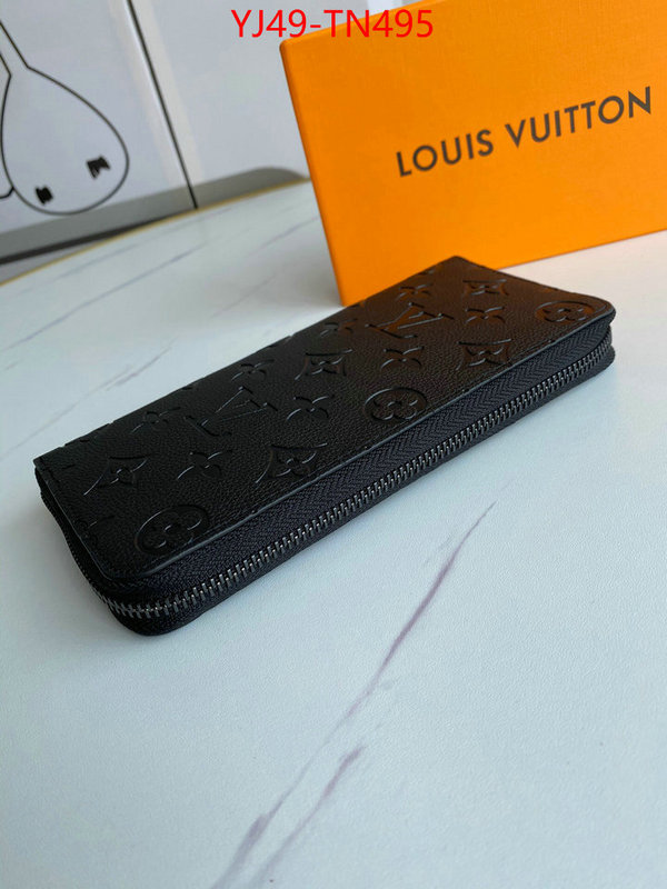 LV Bags(4A)-Wallet,ID: TN495,$: 49USD