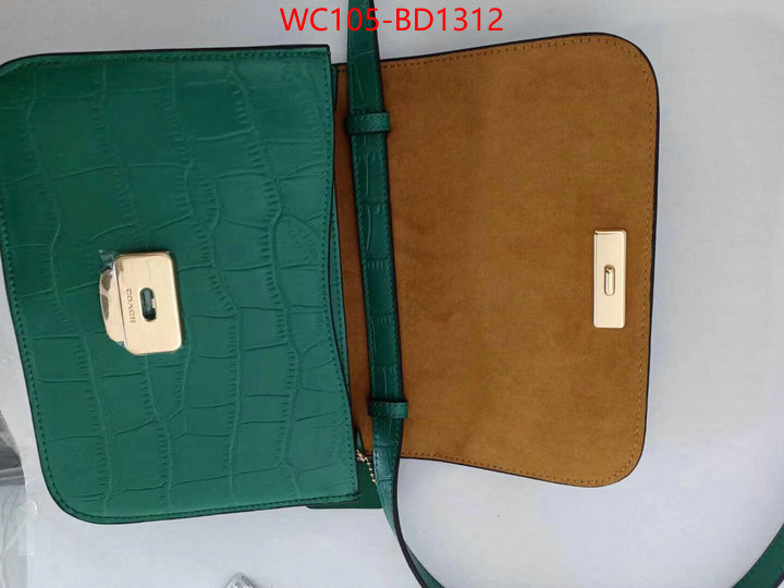 Coach Bags(4A)-Diagonal,high quality designer ,ID: BD1312,$: 105USD