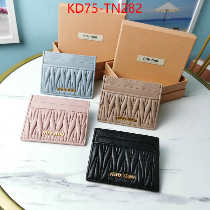 Miu Miu Bags(TOP)-Wallet,luxury 7 star replica ,ID: TN282,$: 75USD