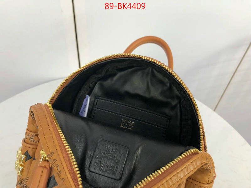 MCM Bags(TOP)-Backpack-,ID: BK4409,$: 89USD