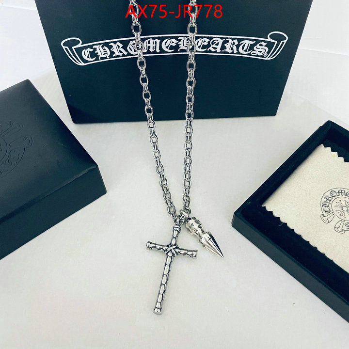 Jewelry-Chrome Hearts,2023 aaaaa replica customize ,ID: JR778,$:75USD