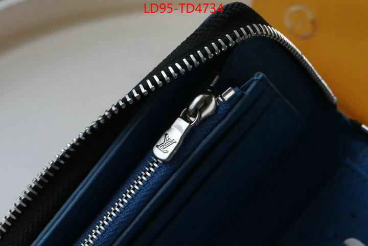 LV Bags(TOP)-Wallet,ID: TD4734,$: 95USD