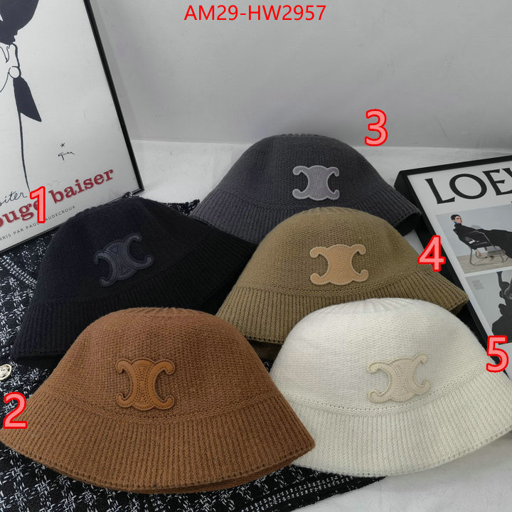 Cap (Hat)-Celine,can i buy replica , ID: HW2957,$: 29USD