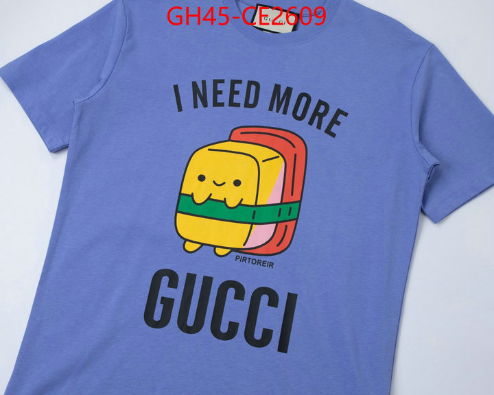 Clothing-Gucci,top brands like , ID: CE2609,$: 45USD